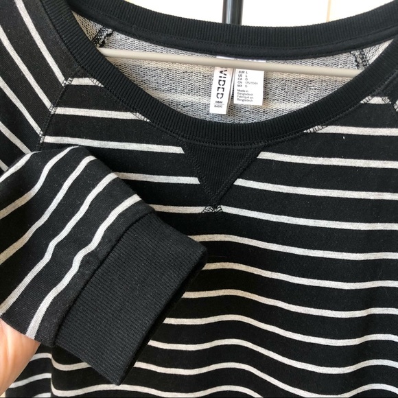 H&M Sweater Dress (Gray/Black) - Picture 3 of 6